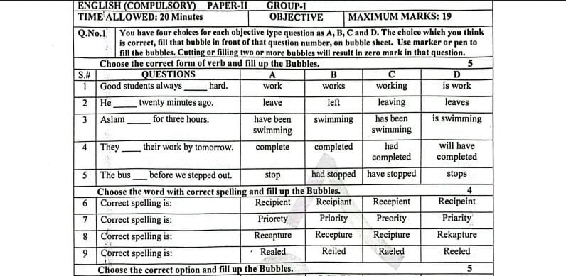 Bise Multan Class 10 English Compulsory Past Papers Ahead Of Exams 2026