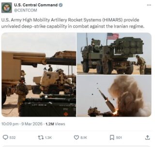 Centcom Confirms Himars Deployment In Gulf For Deep Strikes Inside Iran 