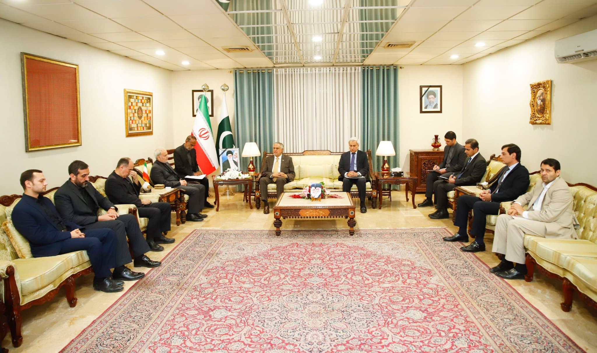 Deputy Pm Dr Visits Iranian Embassy To Offer Condolences After Khameneis Assasination 