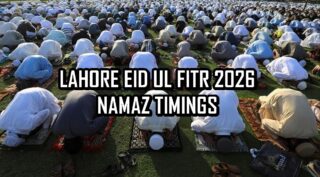 Eid 2026 Namaz Timings In Lahore