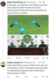 Fakhar Zaman Breaks Silence On Fitness Criticism 