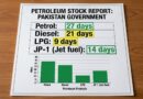 How Many Days Of Petrol Diesel And Lpg Are Left In Pakistan
