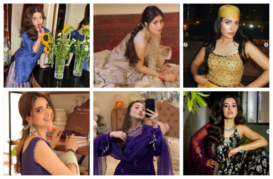In Photos Heres How Pakistani Celebs Celebrate Chand Raat Eid 1st Day