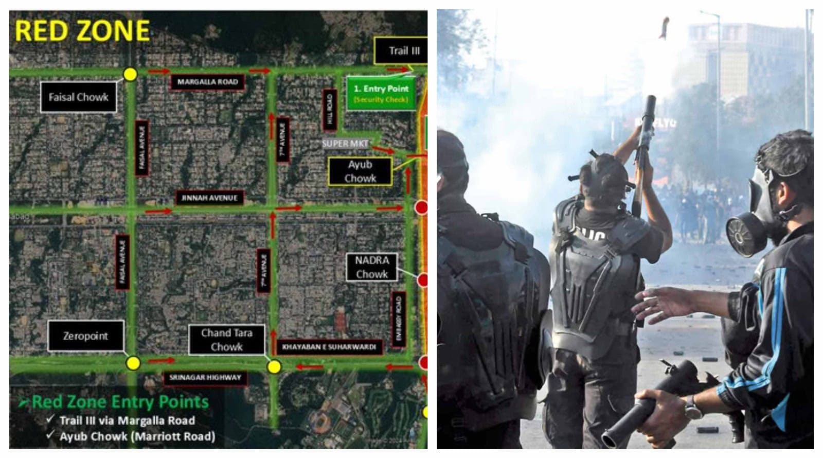 Islamabad roads update as Red Zone sealed amid protests over Khamenei’s assassination