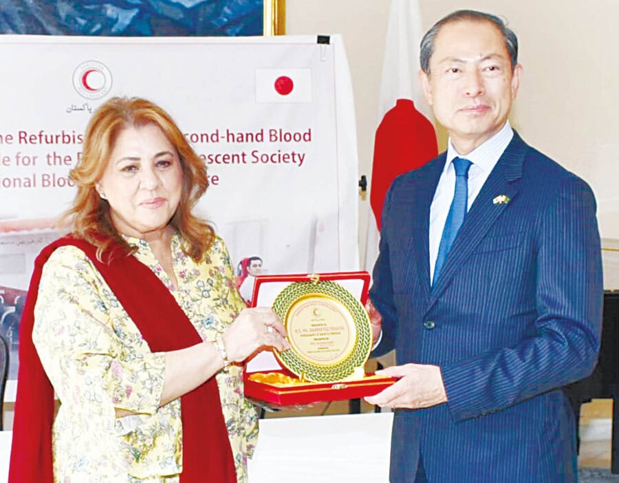 Japan Provides Rs 18m Grant To Prcs For Improving Blood Donation Services