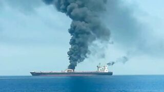 Massive Attack On Iranian Ship Near Sri Lanka Leaves Dozens Missing