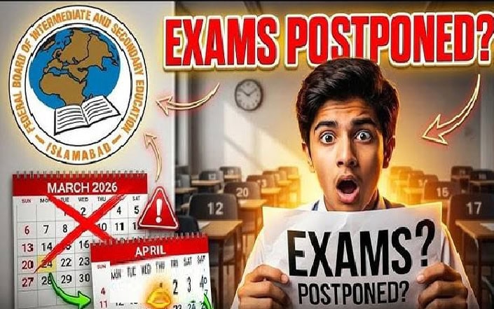 Matric Exams 2026 Postponed Due To Security Concerns