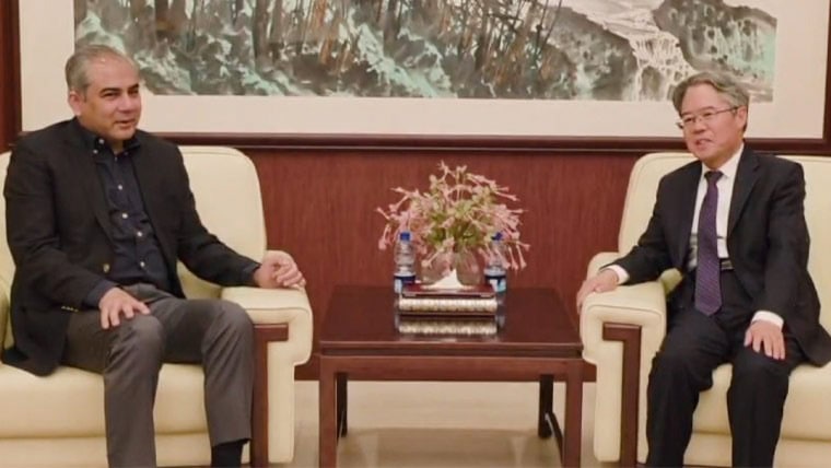 Mohsin Naqvi Chinese Ambassador Discuss Security Cooperation Regional Situation