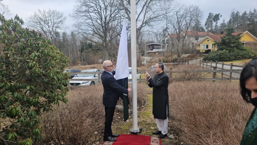 National Day Flag Hoisting Ceremony And Open House At Pakistan House
