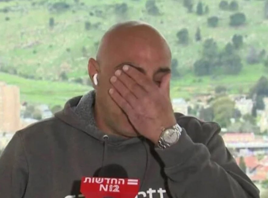 Northern Israel Mayor Bursts Into Tears After Retaliatory Hezbollah Attacks