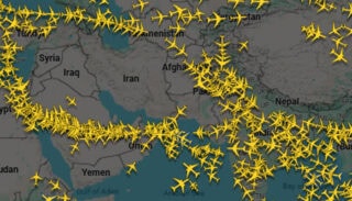 Pakistan Airspace Traffic Rises 15pc Amid Middle East Tensions