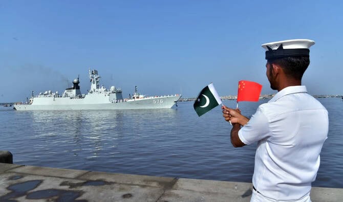 Pakistan China Hold Joint Naval Exercise Sea Guardian