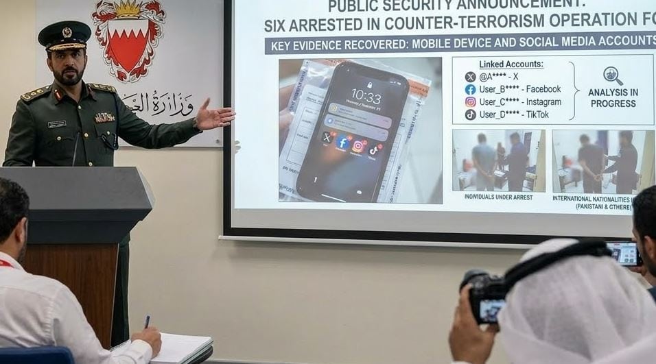 Pakistanis among six arrested in Bahrain over social media Posts on Iran Attacks