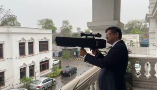 Punjab Civil Defence Gets Emg 150 Anti Drone Gun For Public Safety 