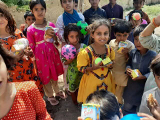 Putting A Smile On A Childs Face
