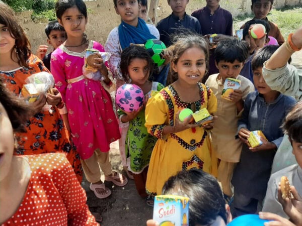 Putting A Smile On A Childs Face