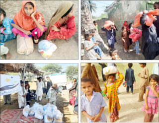 Ration Bags Distributed Among Underprivileged