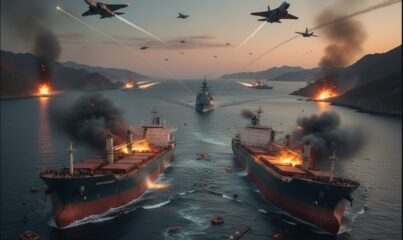 Strait Of Hormuz Under Fire As Three Ships Damaged Amid Iran Us War