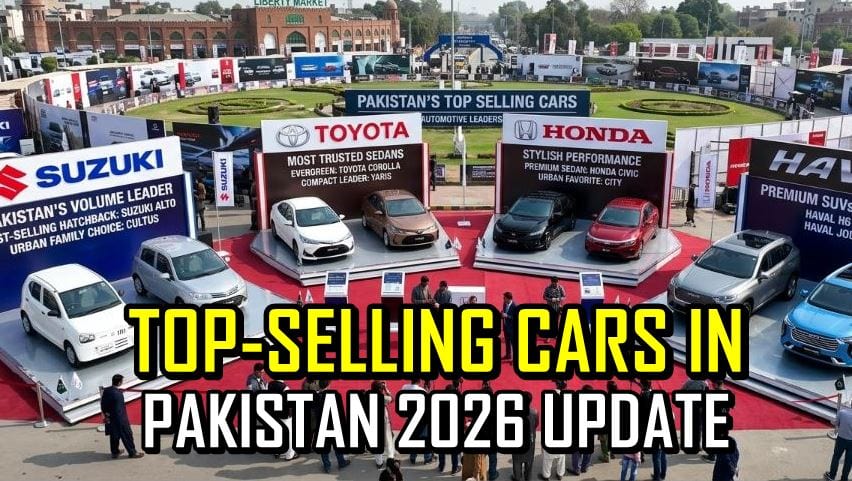 Top Selling Cars In Pakistan Full List Of Production And Sales March 2026 Update