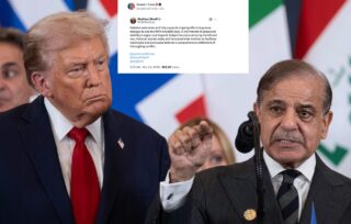Trump reposts Pak PM Shehbaz Sharif’s peace proposal on social media