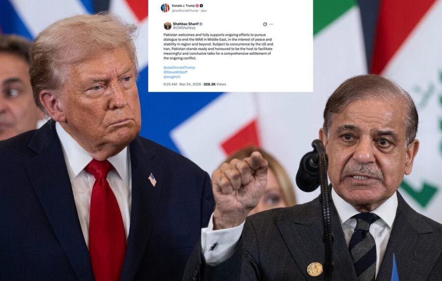 Trump Reposts Pak Pm Shehbaz Sharifs Peace Proposal On Social Media