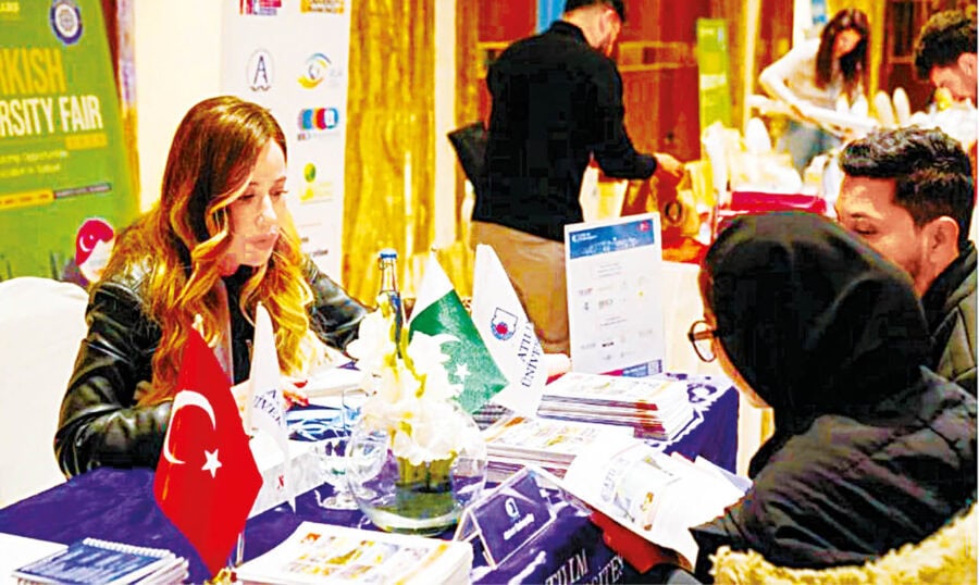 Turkish Varsity Fair Boosts Pakistan Turkiye Academic Ties