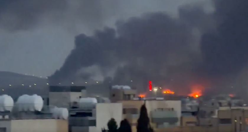 Umm Al Quwain Hit By Drone Attack Fire Breaks Out Amid Gulf Tensions