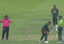 Watch Salman Ali Aghas Reaction To Controversial Run Out Against Bangladesh