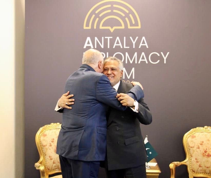 Algerian Fm Attaf Holds Talks With Dy Pm Ishaq Dar In Istanbul