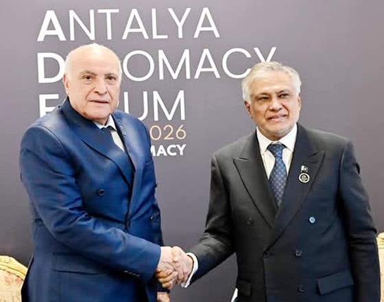 Algerian FM Attaf holds talks with Dy PM Ishaq Dar in Istanbul