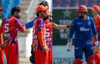 Amir and Faheem fined after on-field clash in HBL PSL 2026 match