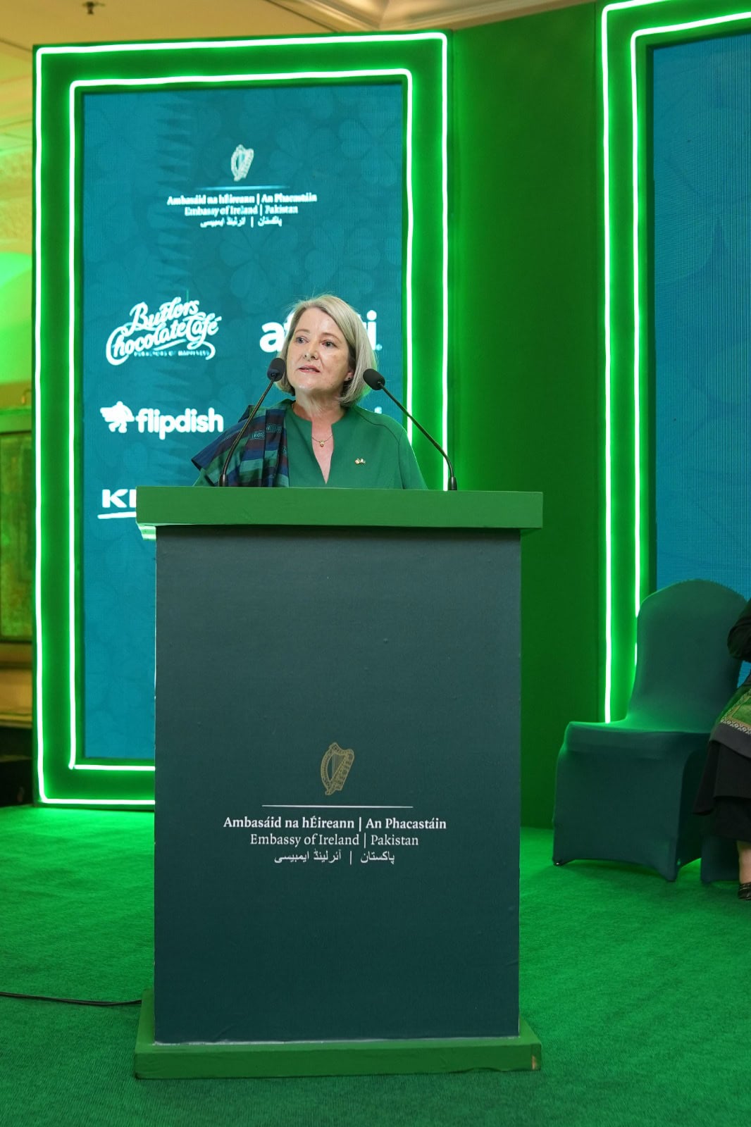 At St Patricks Day Reception Ireland Commends Pakistans Commitment To Peace 