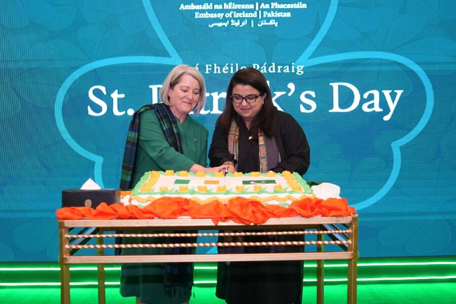 At St Patricks Day Reception Ireland Commends Pakistans Commitment To Peace
