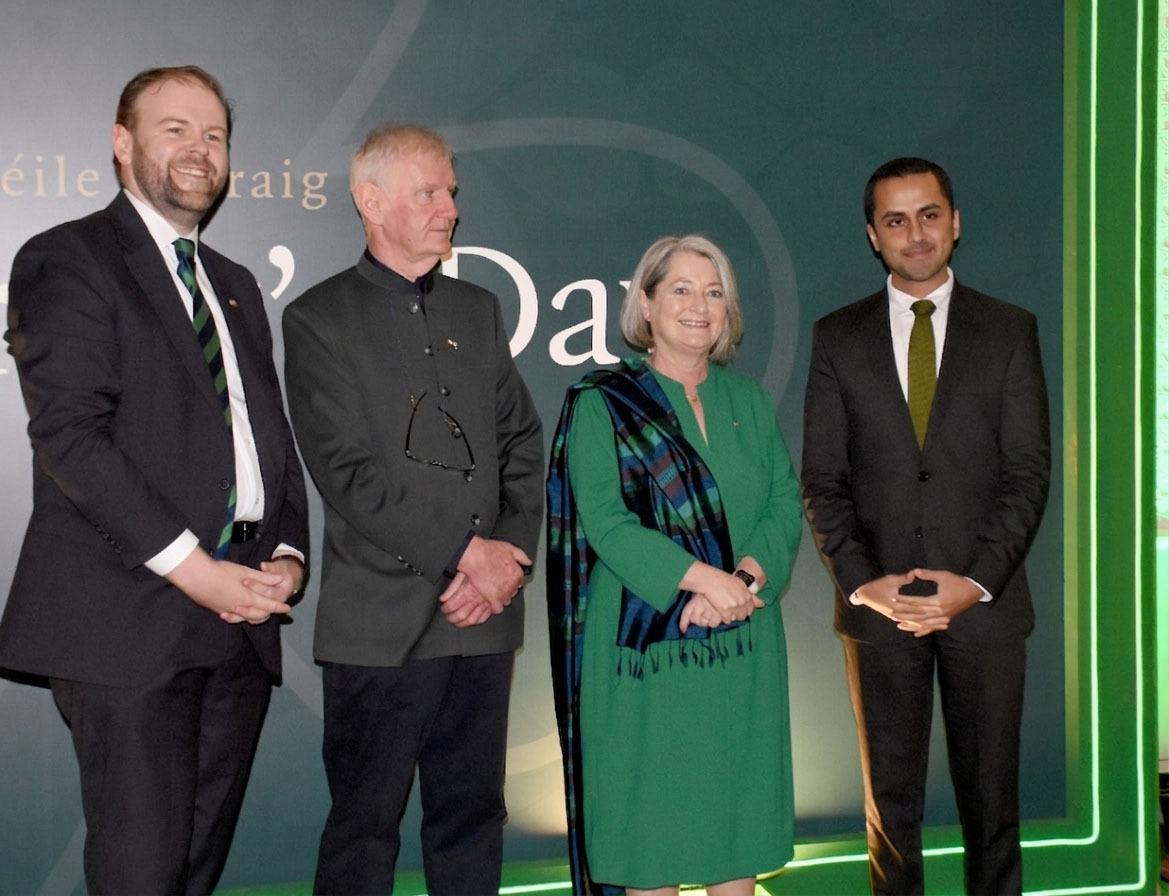 At St Patricks Day Reception Ireland Commends Pakistans Commitment To Peace 