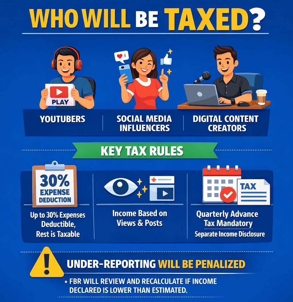 Bad News For Pakistani Youtubers Tiktokers As Fbr Eyes Taxing Social Media Earnings 