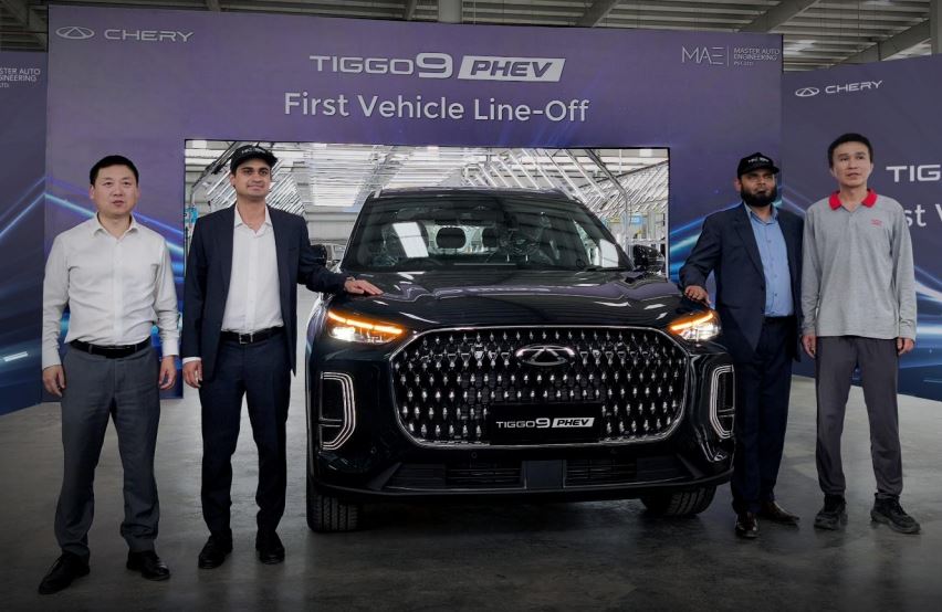 Chery Master Pakistan Sets Industry Benchmark With Record Ckd Line Off Of Tiggo 8 Tiggo 9 In 5 Days 