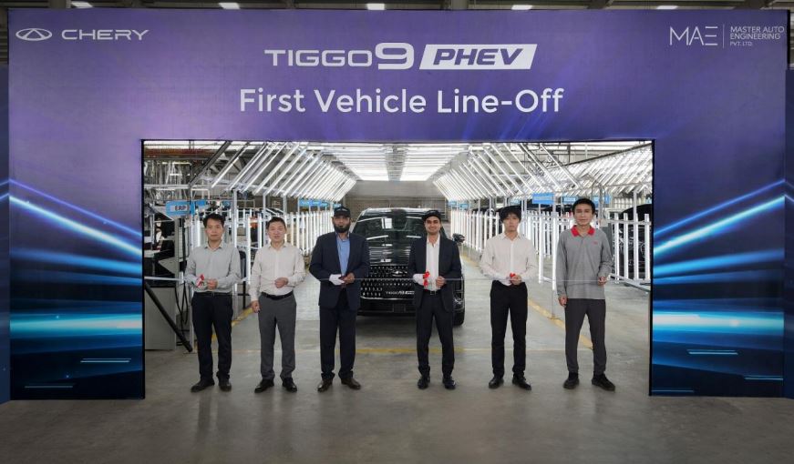 Chery Master Pakistan Sets Industry Benchmark With Record Ckd Line Off Of Tiggo 8 Tiggo 9 In 5 Days 