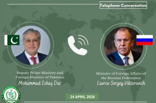Dar Lavrov Discuss Bilateral Relations Pm Shehbazs Russia Visit