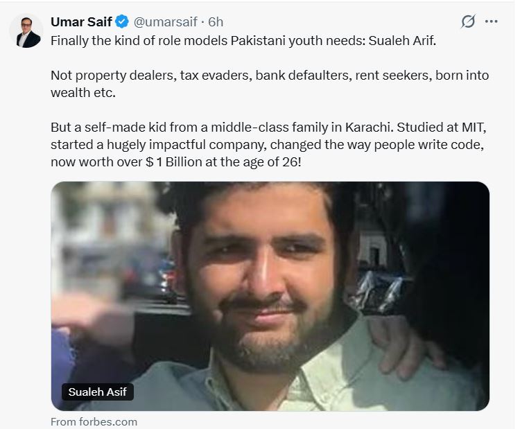Elon Musks Spacex Eyes 60billion Deal For Ai Startup Co Founded By Pakistani Entrepreneur Sualeh 