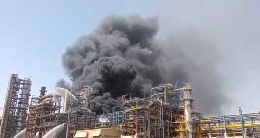 Fire Erupts At Rajasthan Refinery Day Before Pm Modis Inauguration