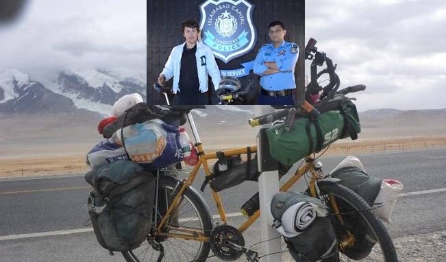 German Traveler Philipp Saam Robbed While Camping In Islamabad
