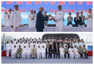 Historic Milestone Pakistan Commissions First Hangor Class Submarine In China