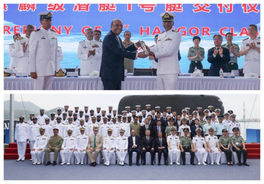 Historic Milestone Pakistan Commissions First Hangor Class Submarine In China