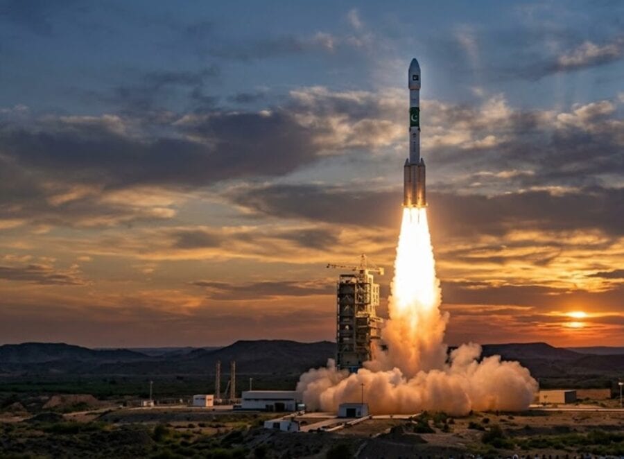 Historic Moment For Pakistan As Suparco Launches Indigenous Eo 3 Satellite From China