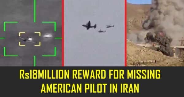 Iran Offers Rs18 Million Reward For Missing Us Pilot After F15 Shot Down