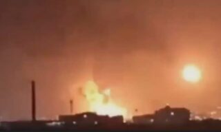 Iranian Strikes Hit Saudi Arabias Industrial Hub Trigger Fires In Jubail