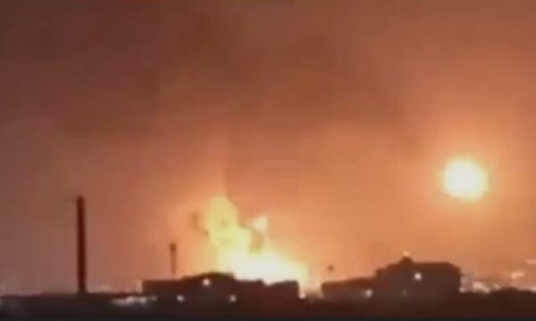 Iranian Strikes Hit Saudi Arabias Industrial Hub Trigger Fires In Jubail