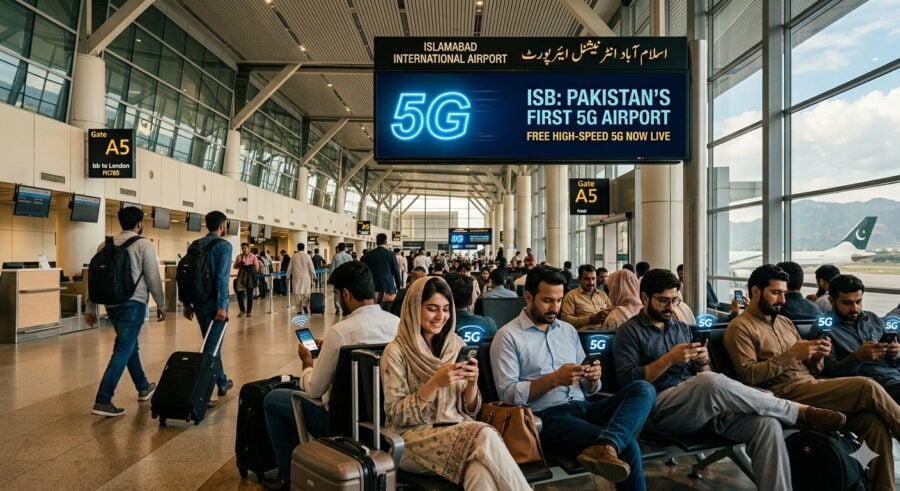 Islamabad Airport Becomes First In Pakistan To Offer 5g Services