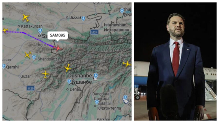 Jd Vance Expected Arrival Time In Islamabad Know About Flights Sam095 Call Sign