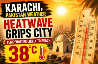 Karachi Pakistan Weather Heatwave Grips City As Temperature Likely To Reach 38c